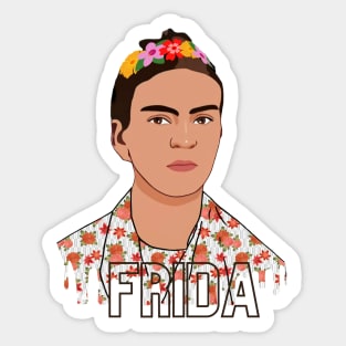 FRIDA FLOWER Mandala Sticker